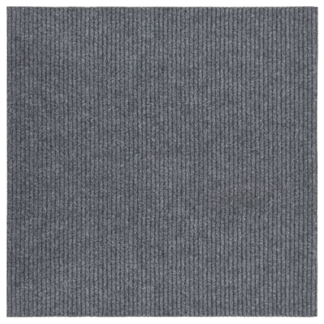 Schmutzfangläufer 100x100 cm Grau Vidaxl