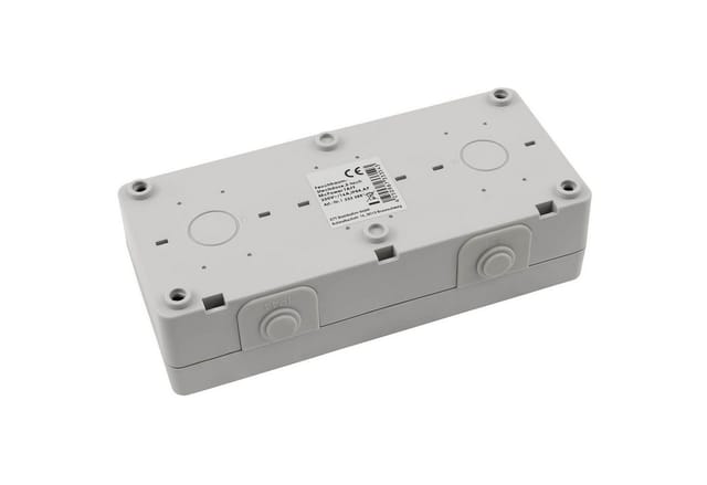 ETT - 3er Set taff Feuchtraum 3-fach Steckdose IP44 Aufputz Dreifachsteckdose horizontal