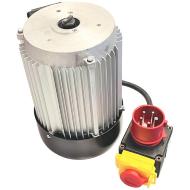 Ersatzmotor Industriemotor 400V 12A 3,5kW + kedu KOA7 Schalter mit Not/Aus Funktion Elektromotor