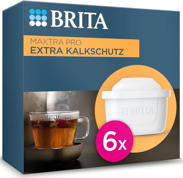 Brita - Wasserfilterkartusche maxtra pro extra kalkschutz, 6er-Pack Wasserfilter