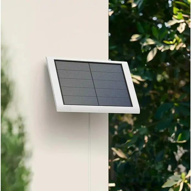 Ring - Solar-Panel with usb-c Cable - Solar - White 8EASH1-WEU4