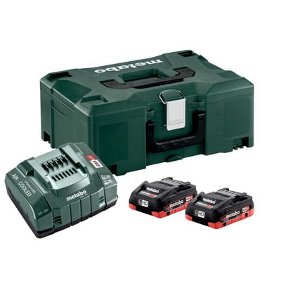 Metabo - Basis Set lihd + 2x Akku 4,0 Ah + Ladegerät + x ( 685130000 )