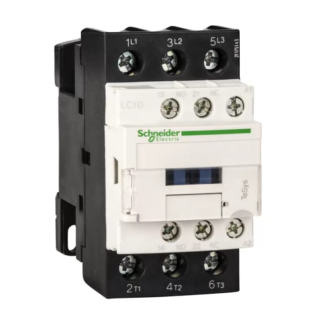 TESYS D - 3-POLIGER SCHÜTZ, AC3 - 38A, PUNKTKONTAKTE. NO+ NC, SPULE 110 V AC 50/60 Hz, SCHRAUBANSCHLÜSSE