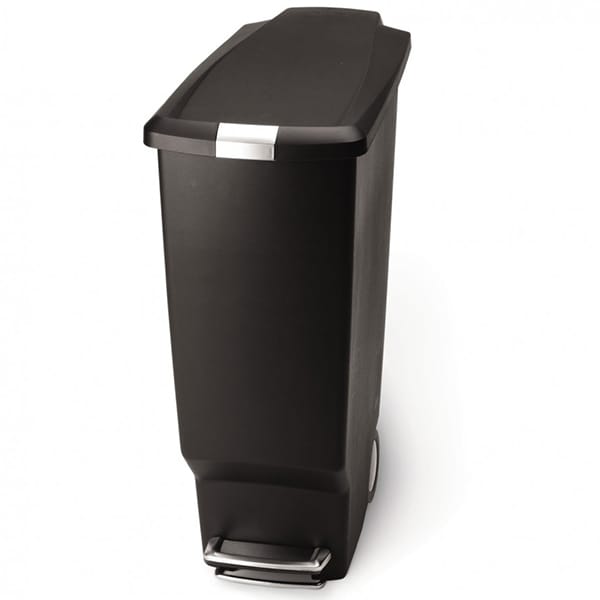 Simplehuman Mülleimern - Abfalleimer Slim 40 l,Schwarz CW1361