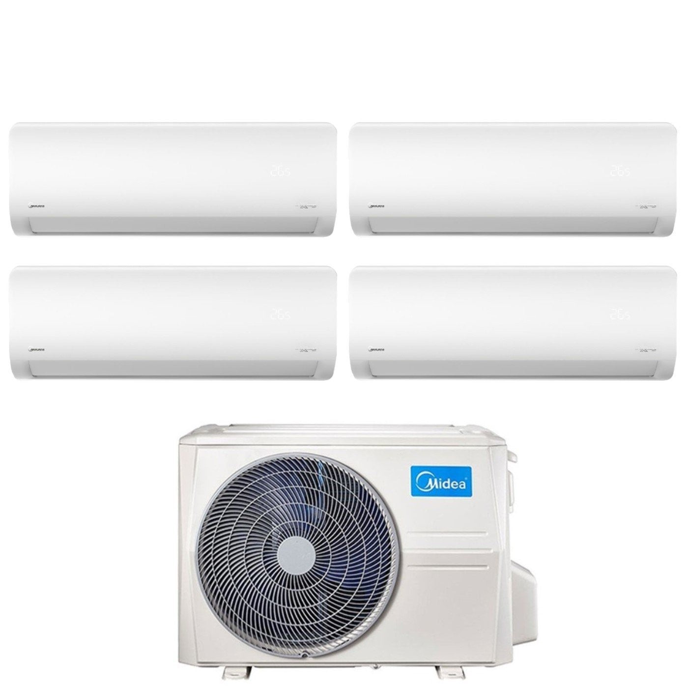 Klimaanlage Midea Xtreme Pro 48 000 Btu 4 Einheiten
