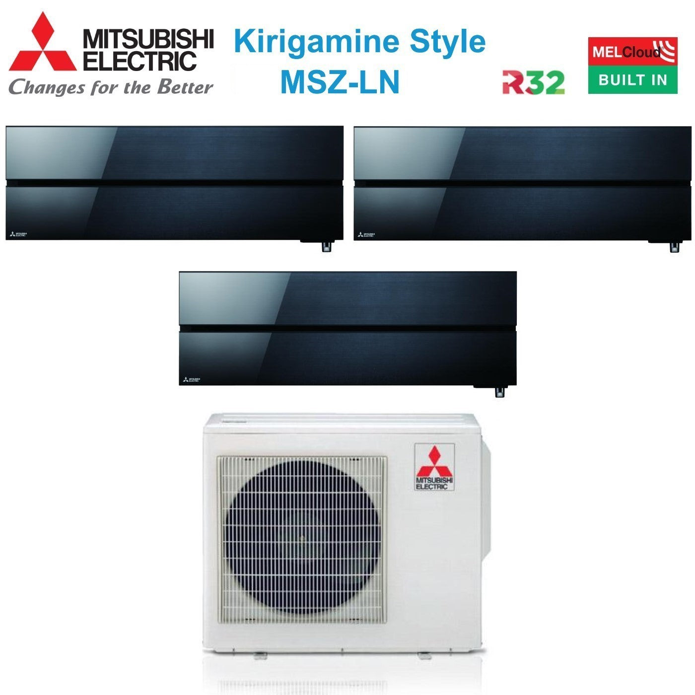 Klimaanlage Mitsubishi Electric Msz-ln35vgb 3 5 Kw Kühlung 4 Kw Heizung