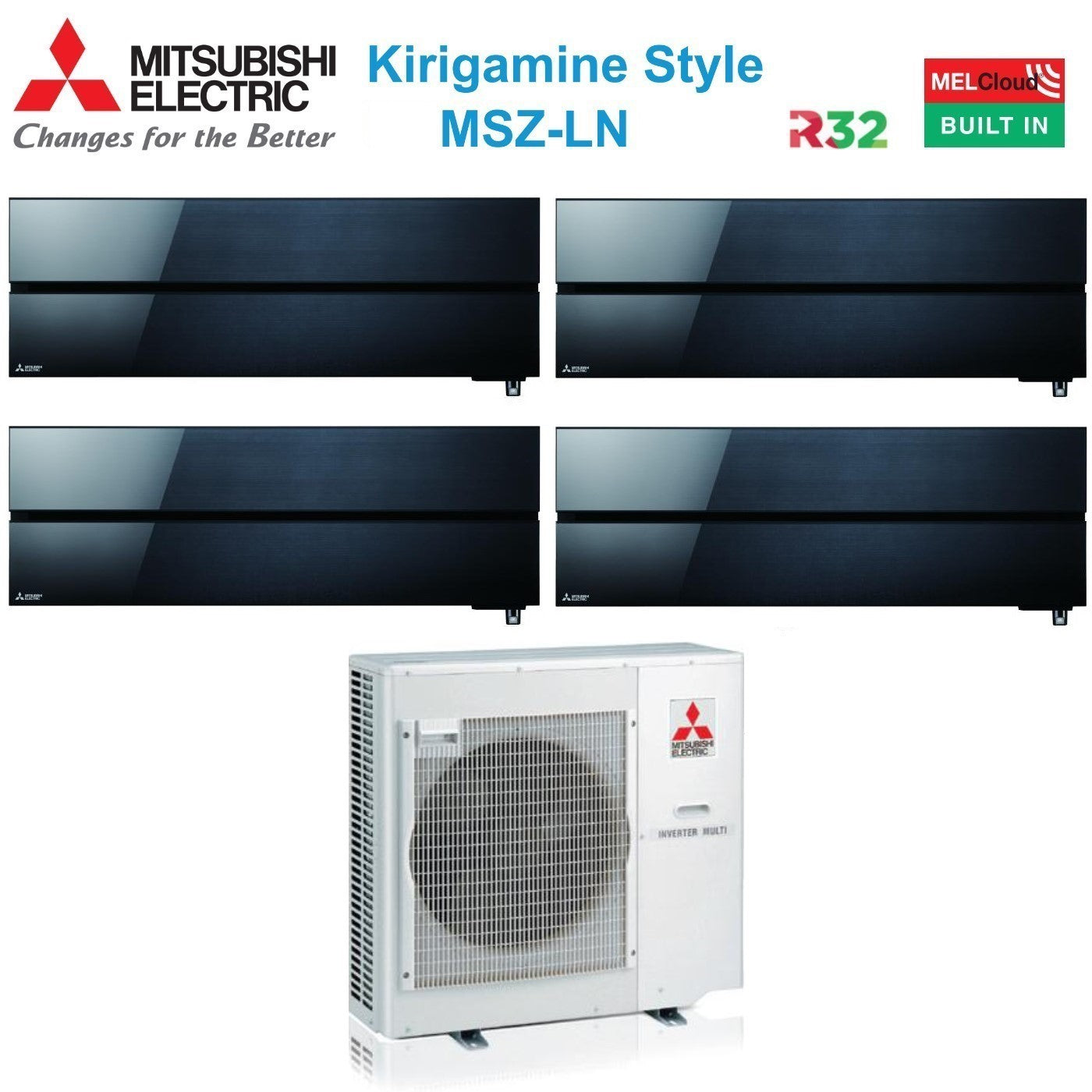 Klimaanlage Mitsubishi Electric Msz-ln 2,5 Kw Inverter Wifi