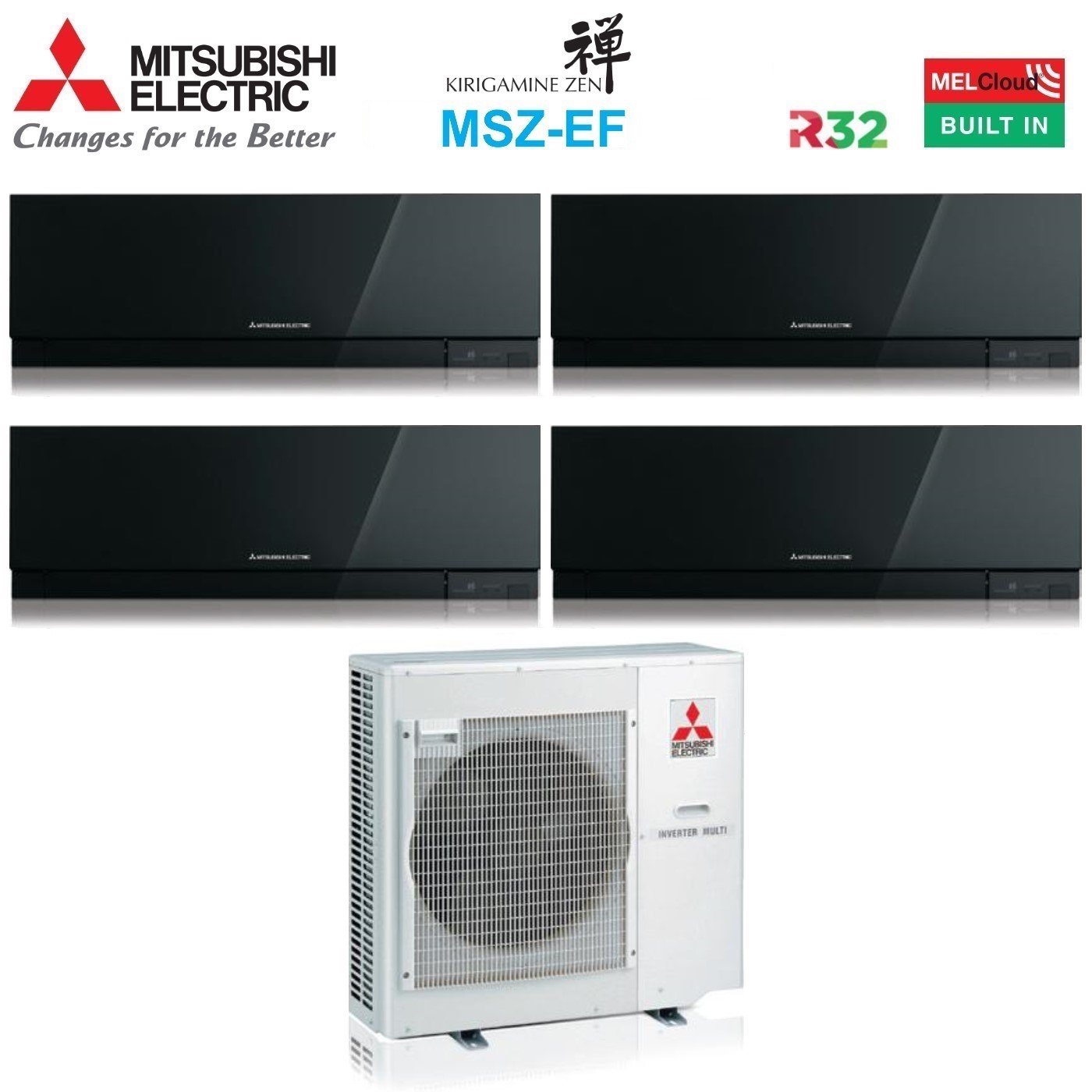 Klimaanlage Mitsubishi Electric Kirigamine Zen 2 5 Kw 3 2 Kw