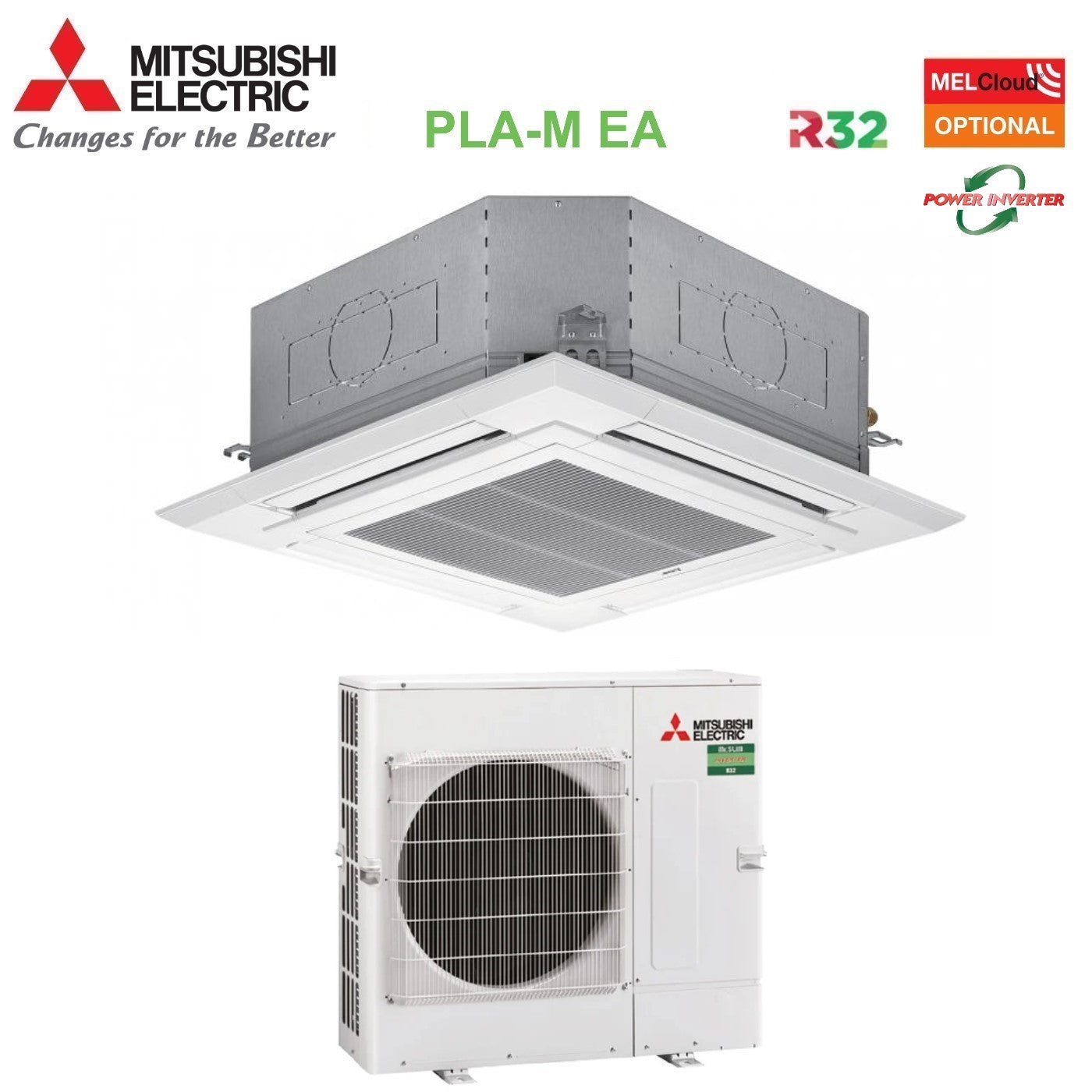 Klimagerät Mitsubishi Electric Pla-m60ea 21000 Btu Inverter