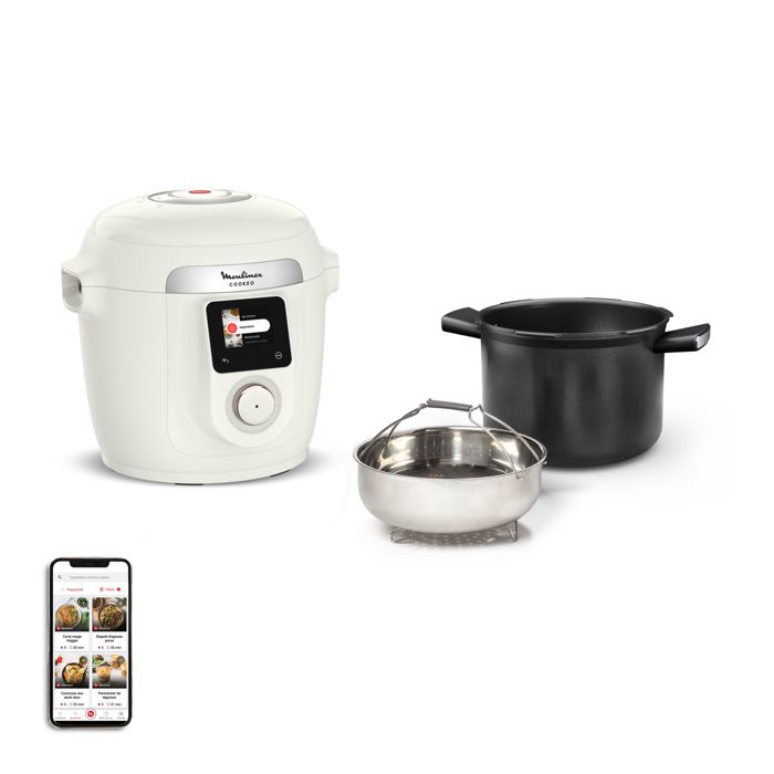 Moulinex Cookeo Wi-fi 8 In 1, Intelligenter Schnellkochtopf, 6l, 8 Kochmodi, Ce952af0
