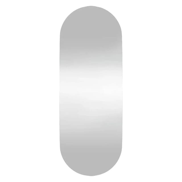 Wandspiegel 15x40 cm Glas Oval Vidaxl