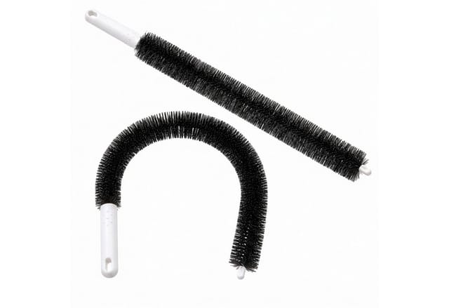 Monzana - Heizkörperbürste, 74 cm, flexibel, waschbar, weiche Borsten, beheizte Haushaltsbürste, Reinigungsbürste, Staubwedel, reduziert Energiekosten