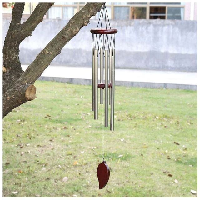 Windspiele mit beruhigendem und entspannendem Klang, 6 Aluminiumröhren-Windspiele, Outdoor-Windspiele für Haus, Garten, Hof, Balkon, Innendekoration