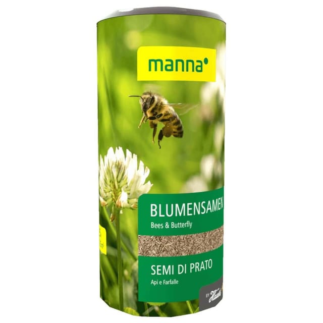 Blumensamen Bees & Butterfly 85 g Bienenweide Schmettelingswiese Blumen - Manna