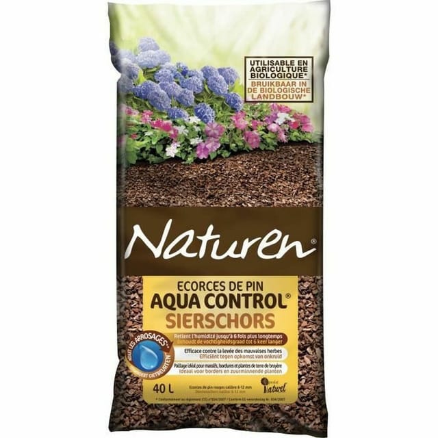 Naturen Kiefernrinde 40L Naturbraun
