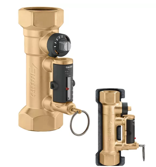 Thermador - Abgleichventil mit Durchflussmesser 1 1/2' Durchflussbereich 30-120 Caleffi 132802 1 1/2' - 30-120