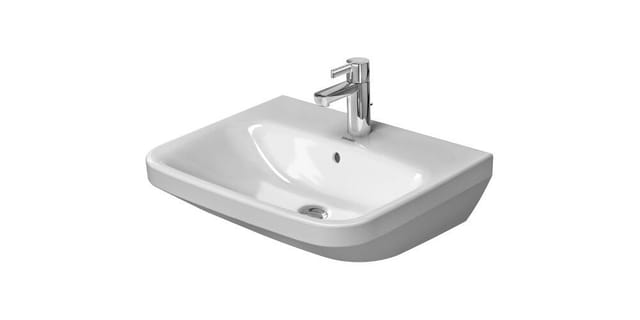 Duravit - Waschtisch DuraStyle 55cm mit Überlauf, mit Hahnlochbank,