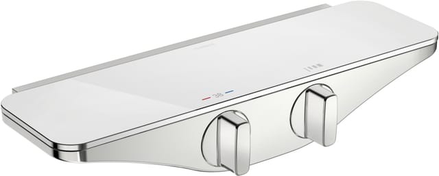 Emotion - Thermostat-Duscharmatur, Weiß / chrom 5863017182 - Hansa