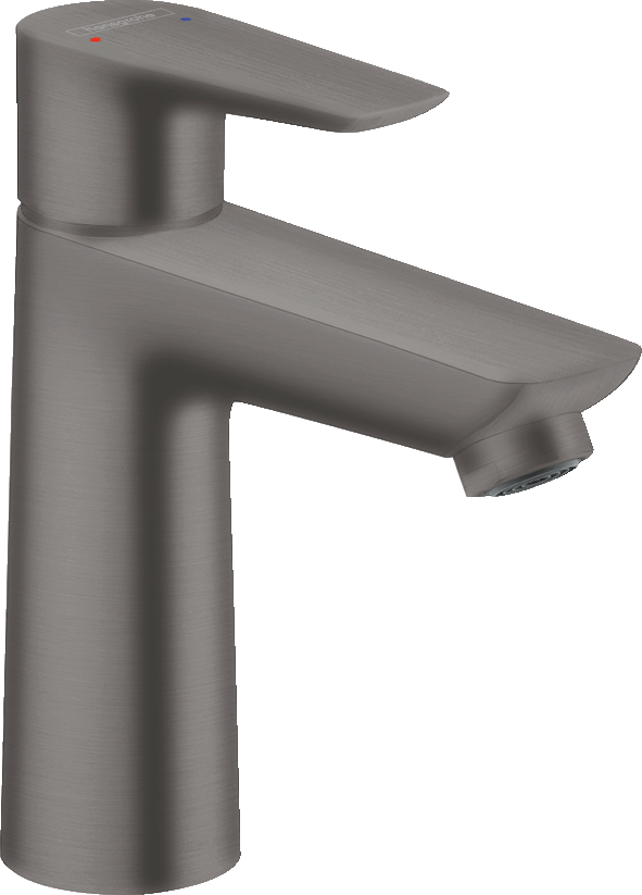 Hansgrohe - Talis e - Waschtischarmatur mit Ablaufgarnitur, schwarz chrom gebürstet 71710340