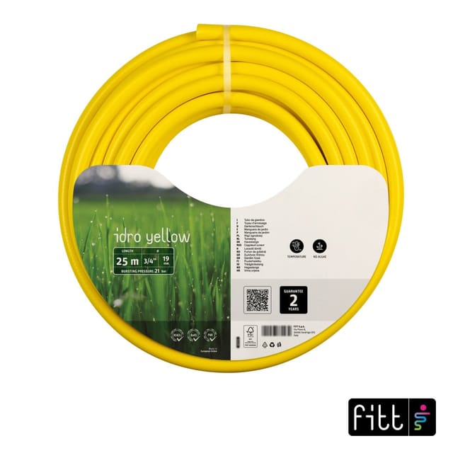 Fitt Gartenschlauch Idro Yellow 3/4 25 m Gartenschlauch