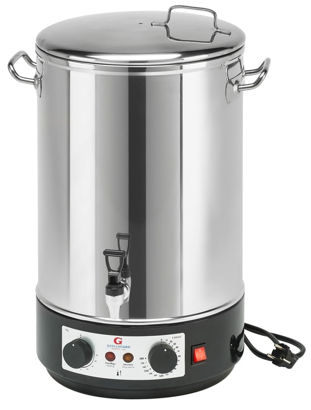 Guillouard - Elektrischer sterilisator mit wasserhahn und timer 32l 2500w 011580