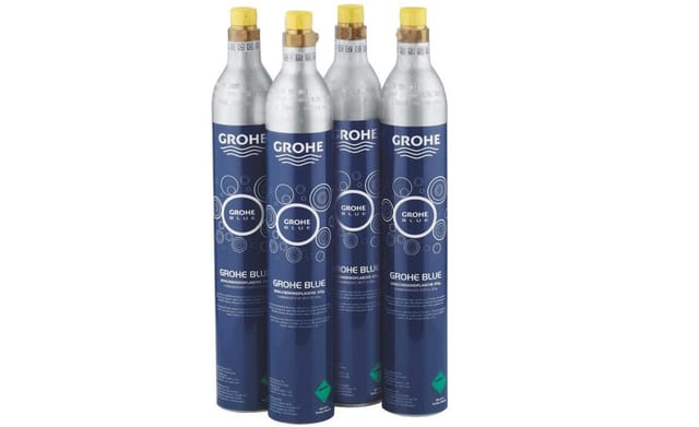 Grohe - Ersatzteile - CO2 Flaschen 425g für Blue (4 St.) 40422000