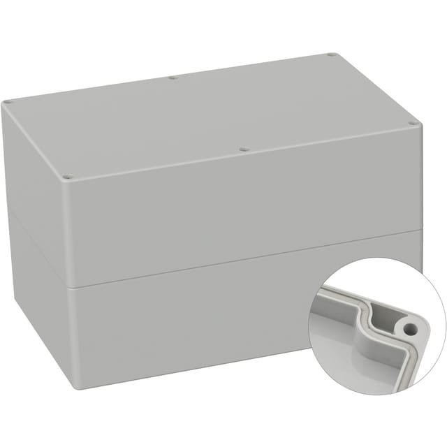 Tru Components - TC-9065716 Industrie-Gehäuse 250 x 160 x 150 abs Lichtgrau (ral 7035) 1 St.