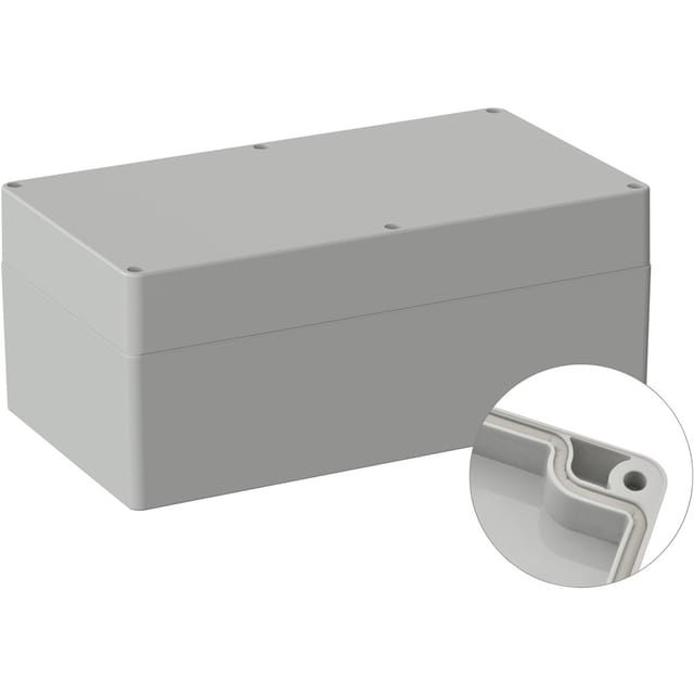 TRU COMPONENTS TC-9065732 Industrie-Gehäuse 360 x 200 x 149.5 ABS Lichtgrau (RAL 7035) 1 St.