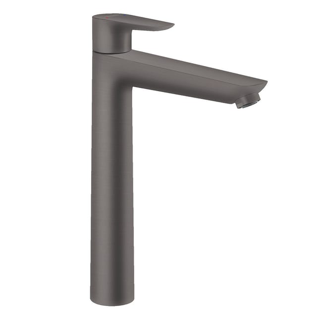 Talis e - Waschtischarmatur, schwarz chrom gebürstet 71717340 - Hansgrohe