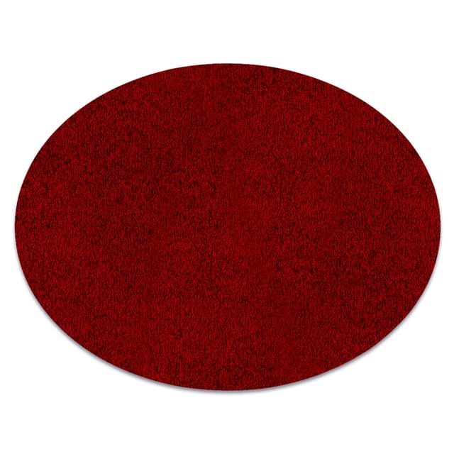Teppich rund eton rot red rund 133 cm