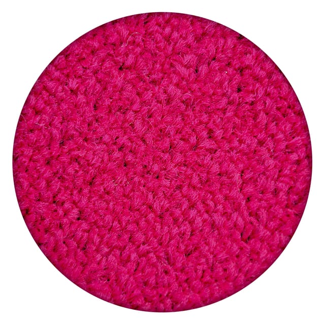 Teppich rund eton rosa pink rund 100 cm