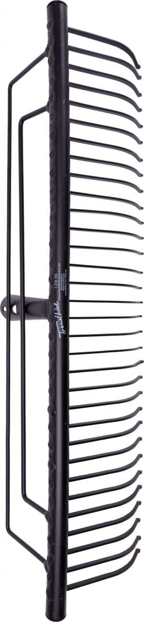 Rasenrechen 60 cm, schwarz, pulverbeschichtet Laubrechen Heurechen - Trendline