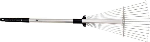 Trendline - Metall-Fächerbesen 19 - 55 cm Arbeitsbreite Laubrechen Gartenrechen