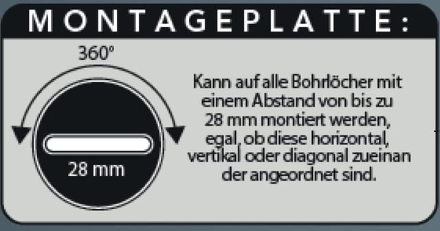 Primaster - Seifenspender Classic Round ohne bohren Flüssigseifen-Spender