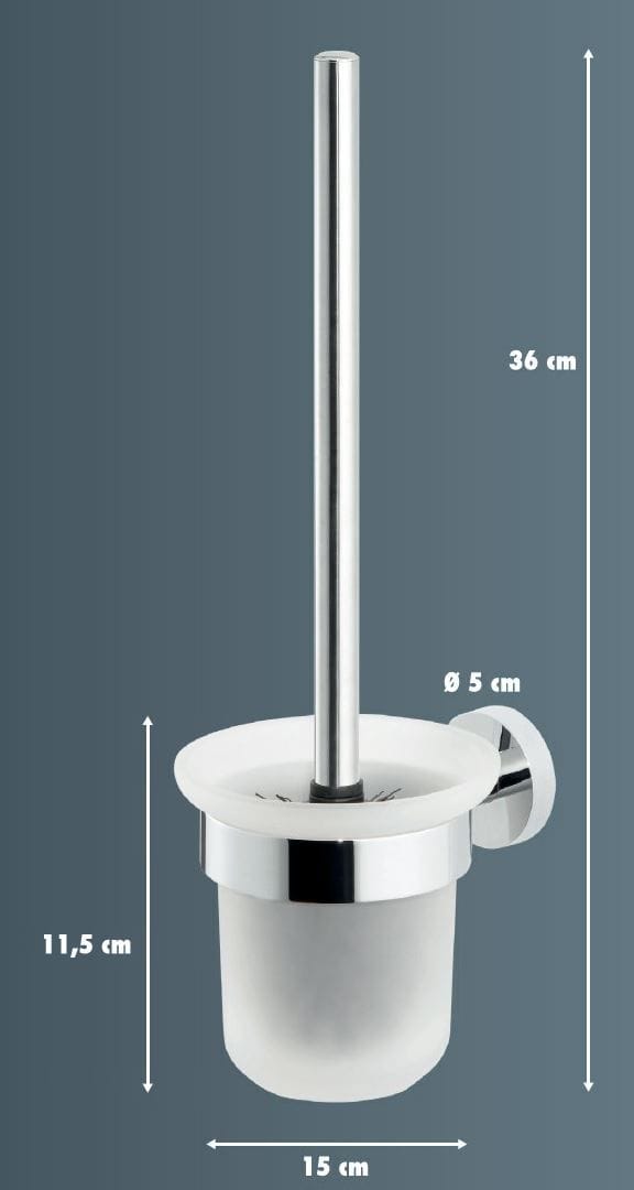 Primaster - WC-Bürstenhalter Classic Round WC-Garnitur Klobürstenhalter