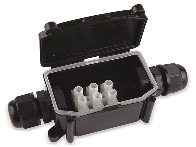 Optonica - Kabelverbinderdose, Outdoor 6643, ip 68, 0,5...2,5mm², 250V/16A