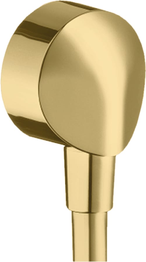 Hansgrohe - Fixfit - Wandanschluss e ohne Rückflussverhinderer, Gold poliert 27454990