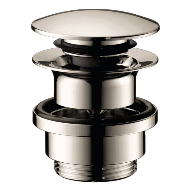 Hansgrohe Ablaufgarnituren - Ablaufgarnitur Push-Open für Waschtisch- und Bidetarmaturen, Bronze gebürstet 50100140
