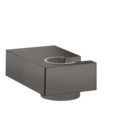 Brausehalter - Wandbrausehalter Porter e, schwarz chrom gebürstet 28387340 - Hansgrohe