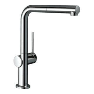 Hansgrohe M54 - Spültischarmatur Talis, mit ausziehbarem Auslauf, sBOX, verchromt 72809000