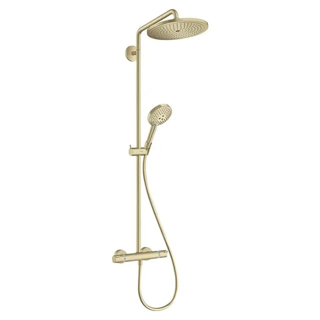Croma Select s - Duschsäule Showerpipe 280 mit Thermostatbatterie, EcoSmart, Bronze gebürstet 26891140 - Hansgrohe