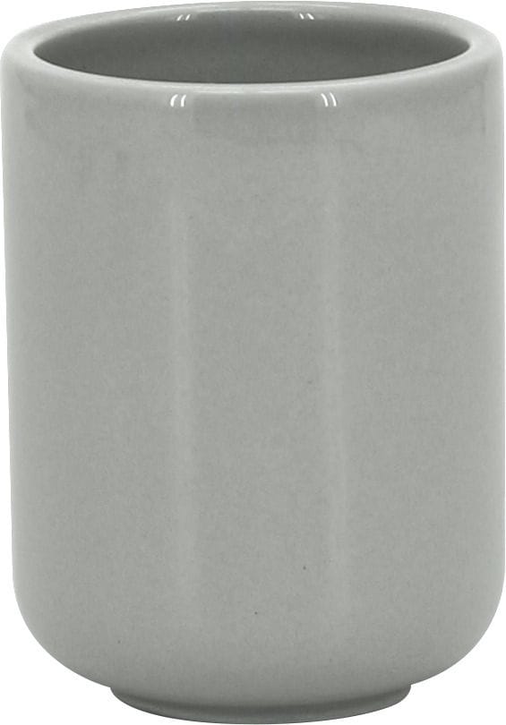 Zahnputzbecher Alirio Grau Zahnbürstenhalter Badbecher Becher - Trendline