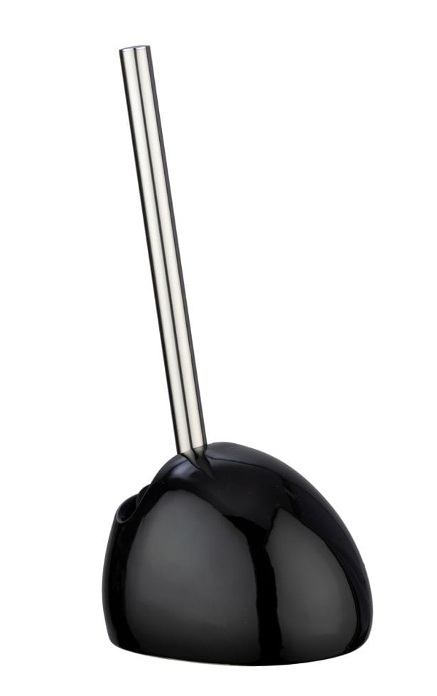 Primaster - WC-Bürstenhalter Neo Schwarz wc Garnitur Toilettenbürste Bürstengarnit