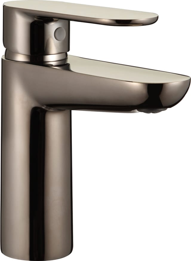 Primaster - Waschtischarmatur Prag silbergrau mit Ablaufgarnitur Wasserhahn