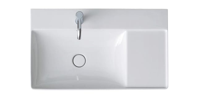 Duravit - DuraSquare Möbelwaschtisch, 80x47cm, 1 Hahnloch, Becken
