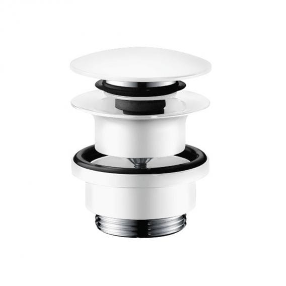 Hansgrohe - Ablaufgarnituren - Ablaufgarnitur Push-Open für Waschtisch- und Bidetarmaturen, weißmatt 50100700