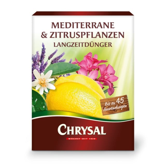 Chrysal Langzeitdünger für Mediterrane und Zitruspflanzen - 900 g