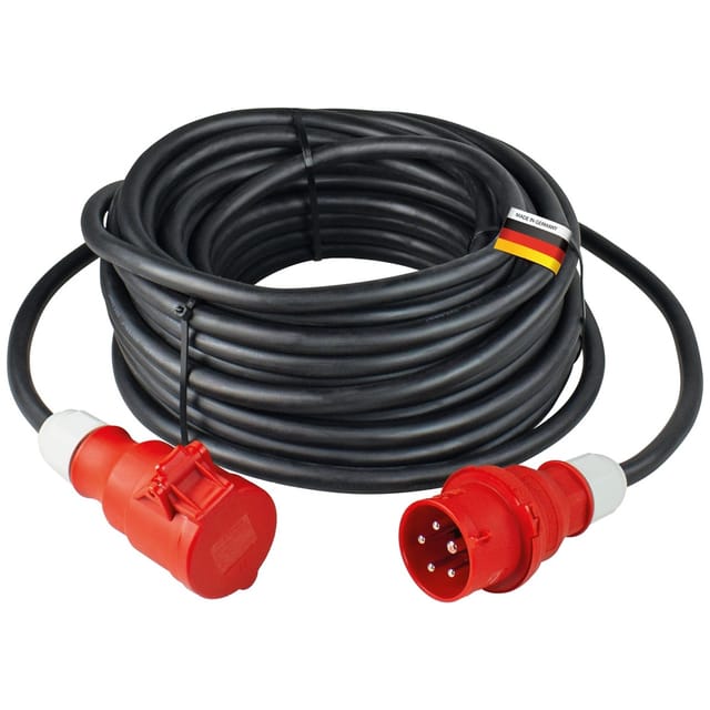As-schwabe - as-Schwabe CEE-Verlängerung 10m 16A IP44, H07RN-F5G2,5, 400V