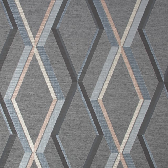 Superfresco Easy - Prestige Geo Charcoal Vliestapete 10mx52cm