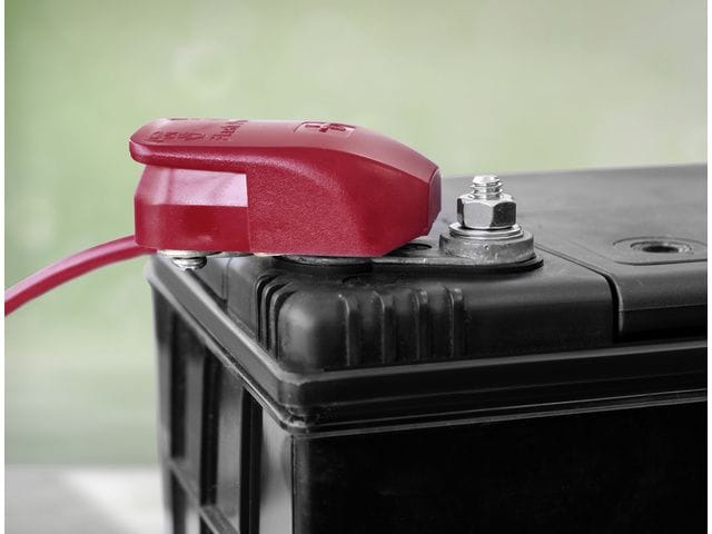 Calima - 46007 Batterie Schnellverbinder Batterie-Schnellverbinder Minuspol, Pluspol Federklemme 1 Paa